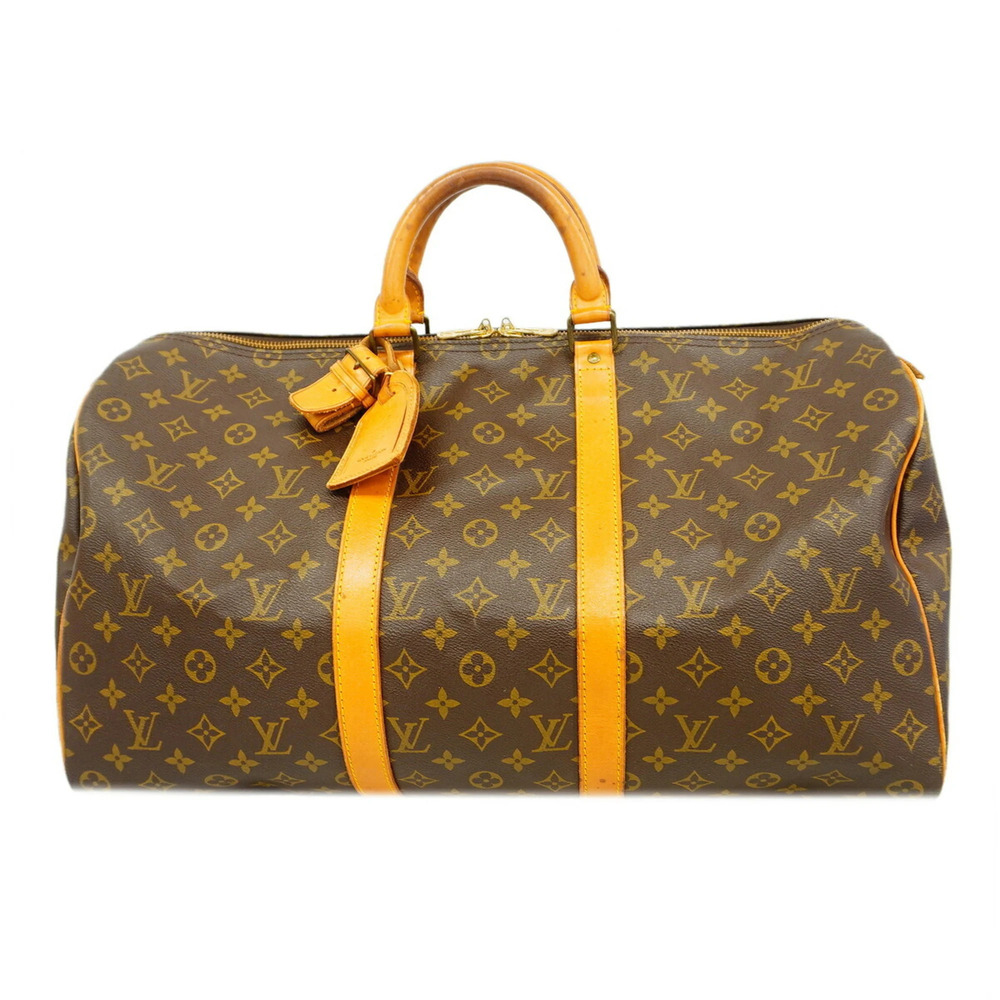 Louis Vuitton Bags - Boston Monogram Keepall 50 M41426 Brown Men's & Women's